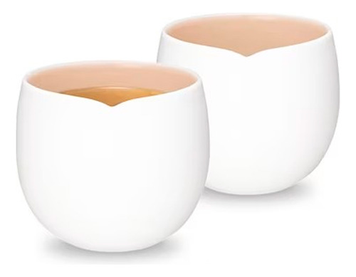 Juego Dos Tazas Nespresso Porcelana Origin Collection 80 Ml
