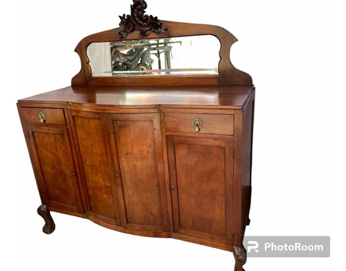 Mueble Bifet Madera Cedro Con Espejo Y Copete (Usado)