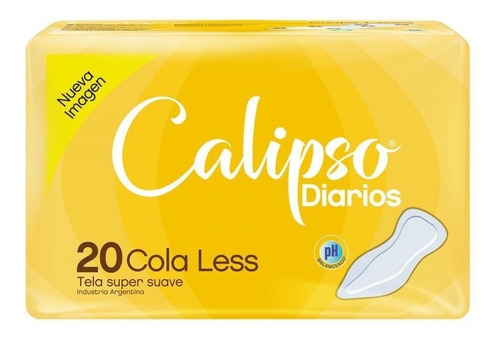 20 Calipso Protector Femenino Cola Less X 20