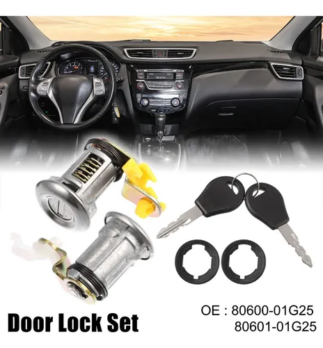 Chapa Cilindro Puerta Kit Para Nissan Pickup 84-98 D21 86-94