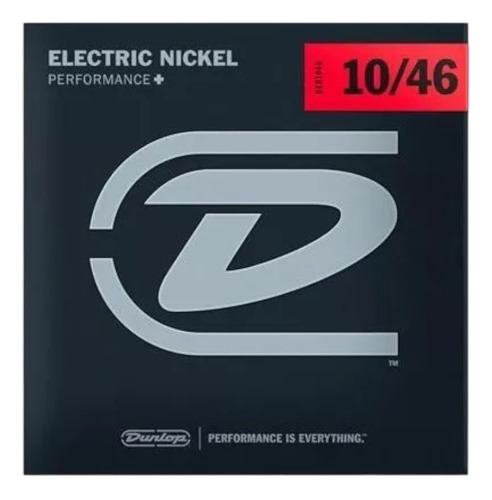 Juego De Cuerdas Dunlop Nickel Para Guitarra Eléctrica 10-46