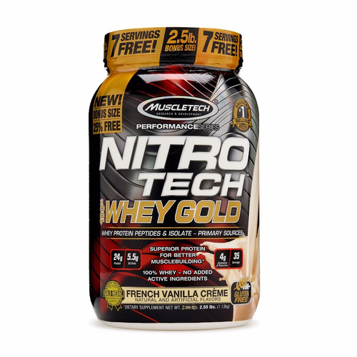 Proteina Nitrotech Gold 100% 2.5 Lbs. Zona Sur
