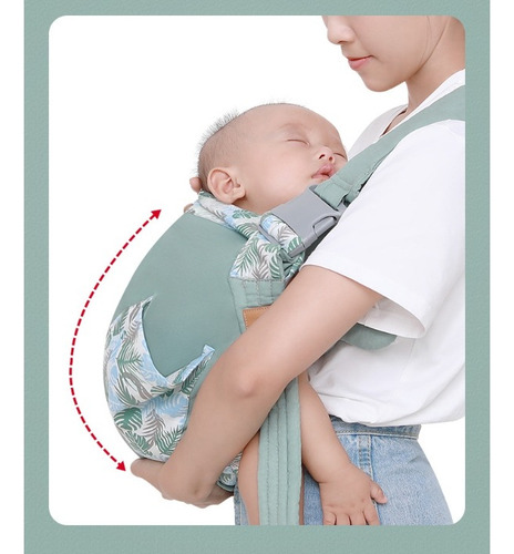 Mochila Portabebés Ergonómica Ideal Para Amamantar Azul