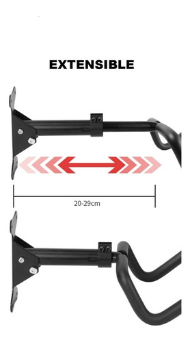Imagen 3 de 6 de Gancho Para Colgar Bicicletas En Pared Exhibicion