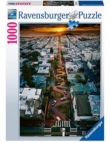 Rompecabezas Ravensburger 1000 Lombard San Francisco Puzzle