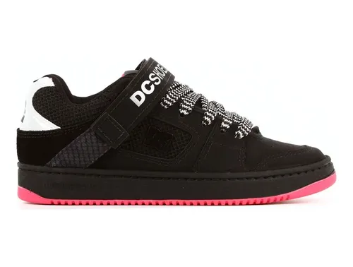 Zapatillas Dc Shoes Manteca V Ss Negro Plateado Rosa Mujer