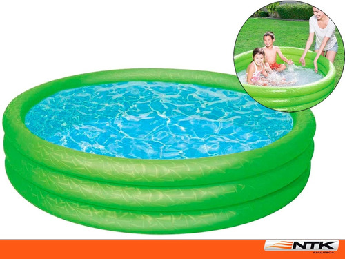 Piscina Inflável Play Bestway Para Crianças 282 Litros Cor Verde