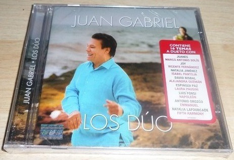 Juan Gabriel Los Duo Cd Nuevo De Fabrica