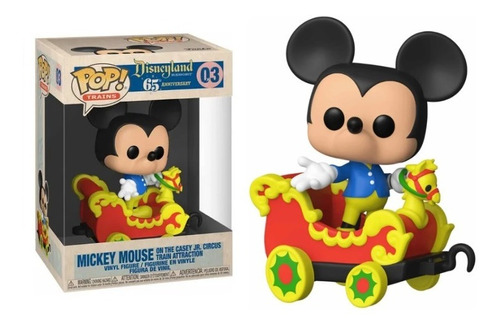 Funko Pop Mickey Mouse En Tren #03 Casey Disney
