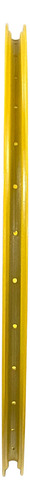 Rin Para Bicicleta R26 Aerodinamico 36h Aluminio Amarillo