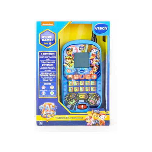 Teléfono Celular De Juguete Para Bebes Paw Patrol