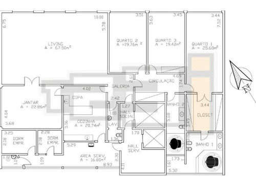 Imagem 1 de 1 de Apartamento - Hi Pi 67 - 33194778