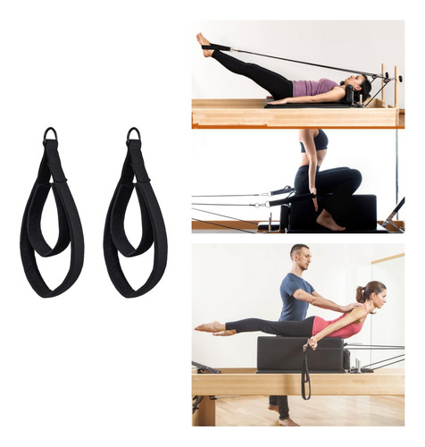 2 Correas De Pilates, Correas De Doble Bucle Para Reformador