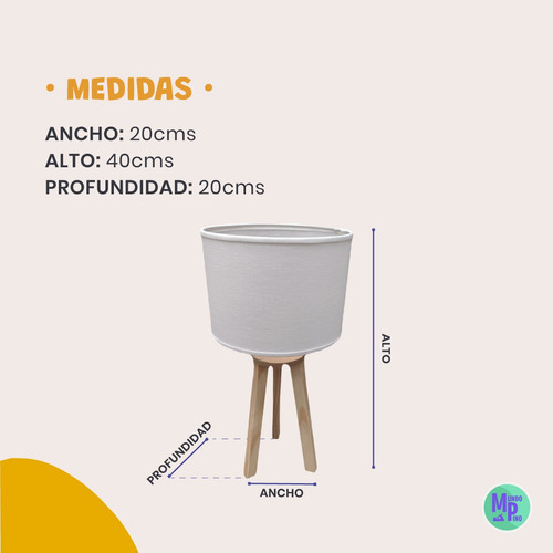 Velador Tripode X 2 Mas Lampara Tripode Nordico Mundopino