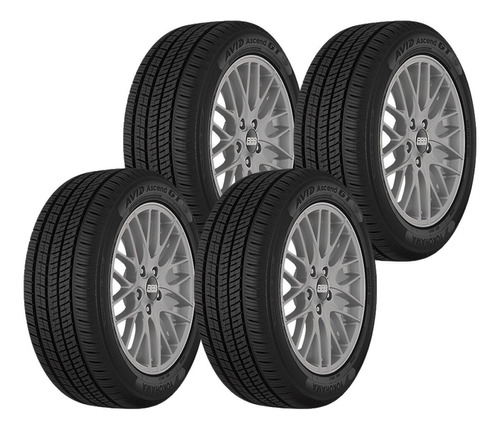 4- Llantas Automóvil Ascend Gt Yokohama 215/55r17 V94 740aa