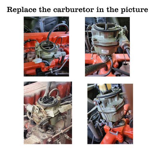 Carburador Rochester Bv Barril Para Chevy Pickup Cyl Motor