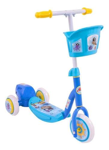 Brinquedo Infantil Patinete Bolhas De Sabão Bel Fix Azul