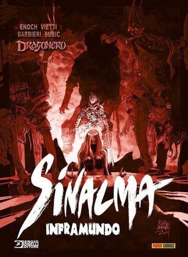 Libro: Dragonero Sinalma 09 Inframundo. Stefano Vietti#steva