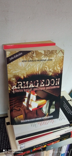 Libro Armagedon. José Ignacio Moreno León