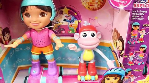 Fisher Price Dora La Exploradora Dora Y Botas Patines Vbf