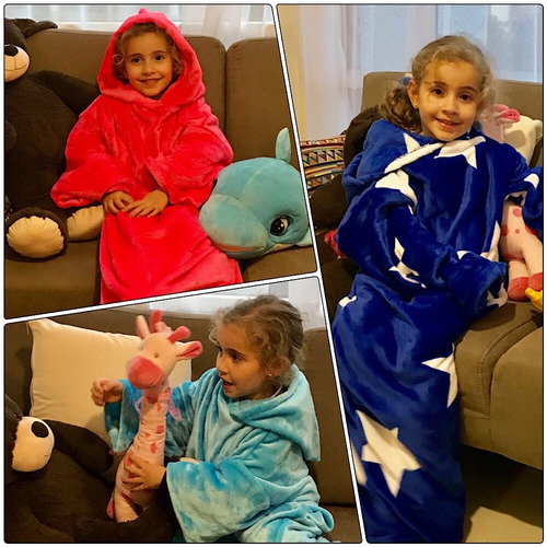 Cobijas Con Mangas Mantas Con Mangas Pijamas Monk