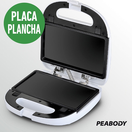 Imagen 2 de 9 de Sandwichera Waflera 5 En 1 Peabody Plancha Grill Omelette
