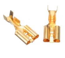 Comprar 10 Terminal Plano Hembra Cobre Instalaciones Universal 