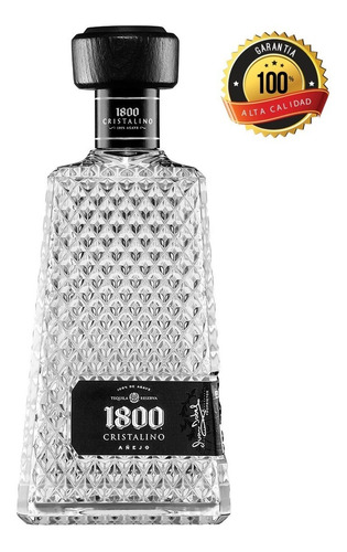 Tequila 1800 Añejo Cristalino Impor Méxi - L a $547