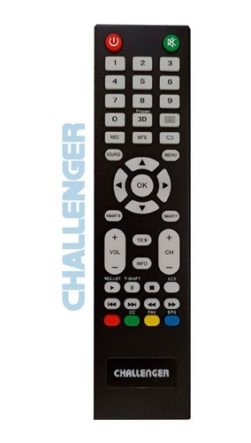 Control Remoto Original Para Tv Challenger 32l85