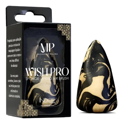 Wish Esponja Maquiagem Michelly Palma Macia Efeito Air Brush