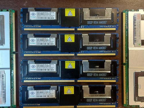 Memorias Ddr 2 Pc2 5300f Ecc Para Servidores