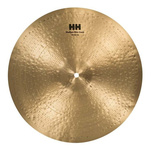 Platillo Medium Thin Crash Sabian Hh De 16 Pulgadas 