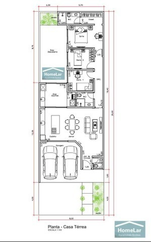 Imagem 2 de 2 de Terras Da Estancia Casa 140m2 3 Dorms 1 Suíte,sala,cozinha,3 Banheiros,2 Vagas Cobertas,armarios Planejados,previsão Entrega Julho 2021 - Ca00221 - 69273780