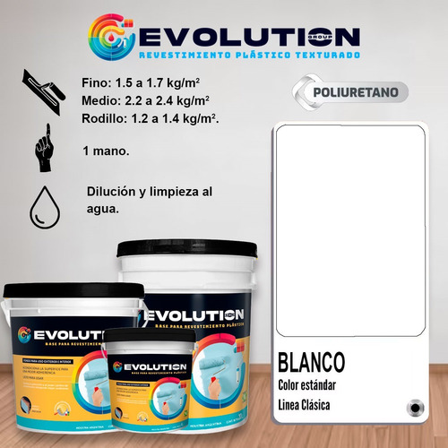 Revestimiento Texturado Evolution Group - Estilo Y Calidad Gris Claro