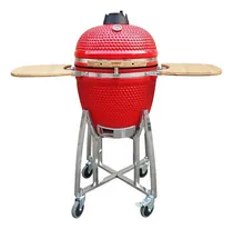 Comprar Parrillero Barbacoa Ceramica Kamado 21   Rojo O Negro
