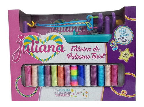 Juliana Fabrica De Pulseras Twist Decora Con Stickers Edu