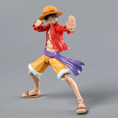 Figura De Anime Shf One Piece Monkey D. Luffy, Modelo Articu