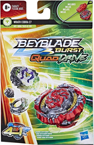 Beyblade Burst Quaddrive Wrath Cobra C7  Original Hasbro