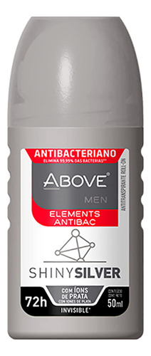 Above Shiny Silver - Desodorante Antitranspirante Roll-on Pa