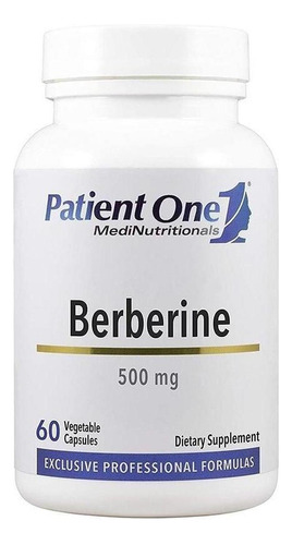 Patient One Berberina 60 Cápsulas De 500 Mg C/u
