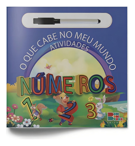 O Que Cabe No Meu Mundo Atividade - Números, De Carol Gonzalez. Editorial Bom Bom Books En Português