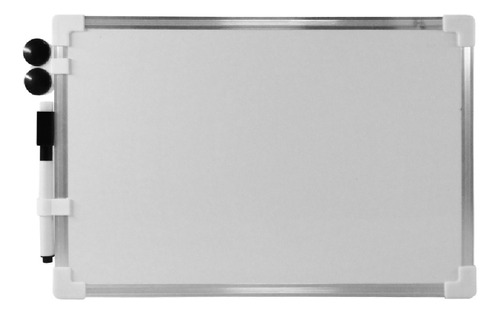 Lousa Magnética Quadro Branco 35 X 50cm Com Caneta Ímã