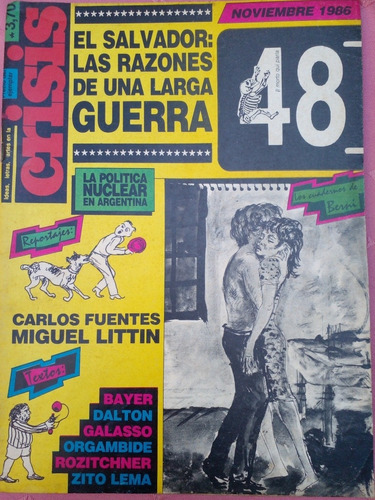 Revista Crisis N° 48 Noviembre 86 Di Giovanni Bayer Berni 