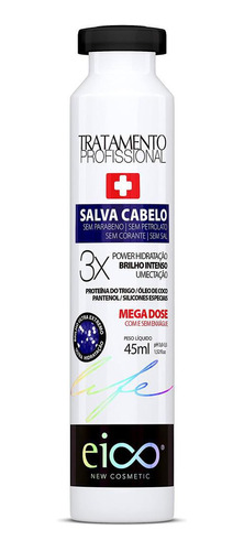 Eico Salva Cabelo Mega Dose 45ml - Tratamento Profissional