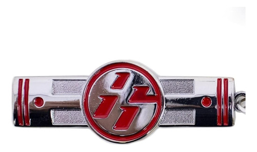 Llavero De Pistón Jdm Gt 86 Rojo/plata Para Entusiastas