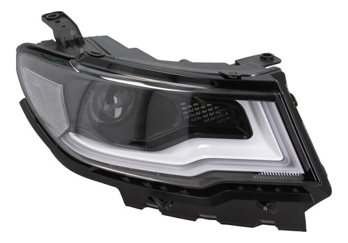 Optica Con Led Derecho Jeep Compass 17/19