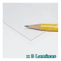 Comprar Lamina Acrilico Transparente 1mm Espesor 61x61cm (1\u002F8 Lamin)