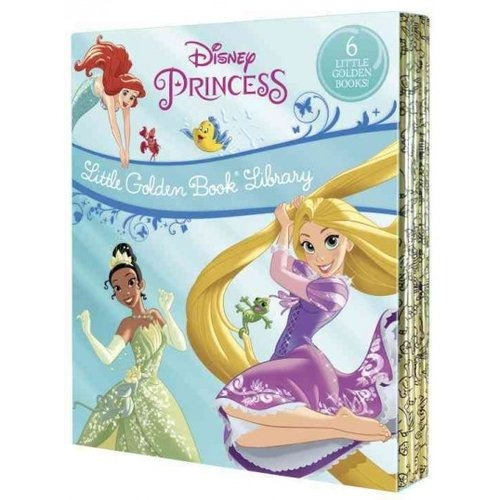 La Princesa De Disney Pequeño Libro De Oro De La Biblioteca