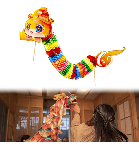 Danza De La Serpiente De Papel Para El Año Nuevo Chino