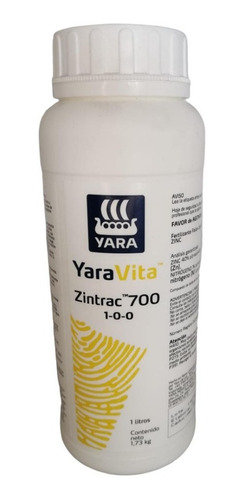 1 Lt Zintrac 700 40%  Zinc Yara Vita 1-0-0